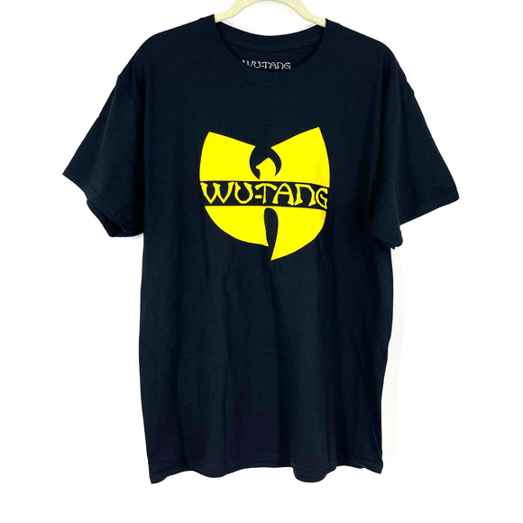 Wu-Tang Clan Official Band Tee Black Yellow 100% Cotton T-Shirt Medium - Picture 5 of 5